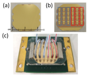 QCMD array cartridge microfluidics